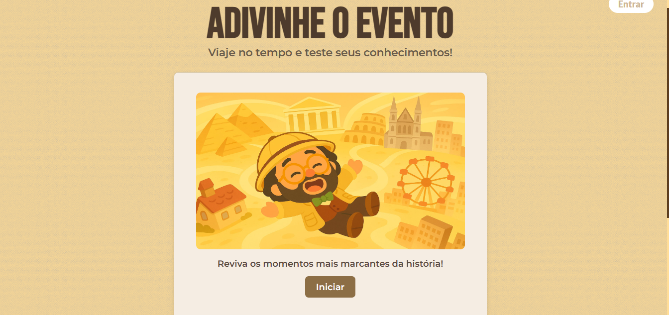 Projeto 1 - Adivinhe o evento